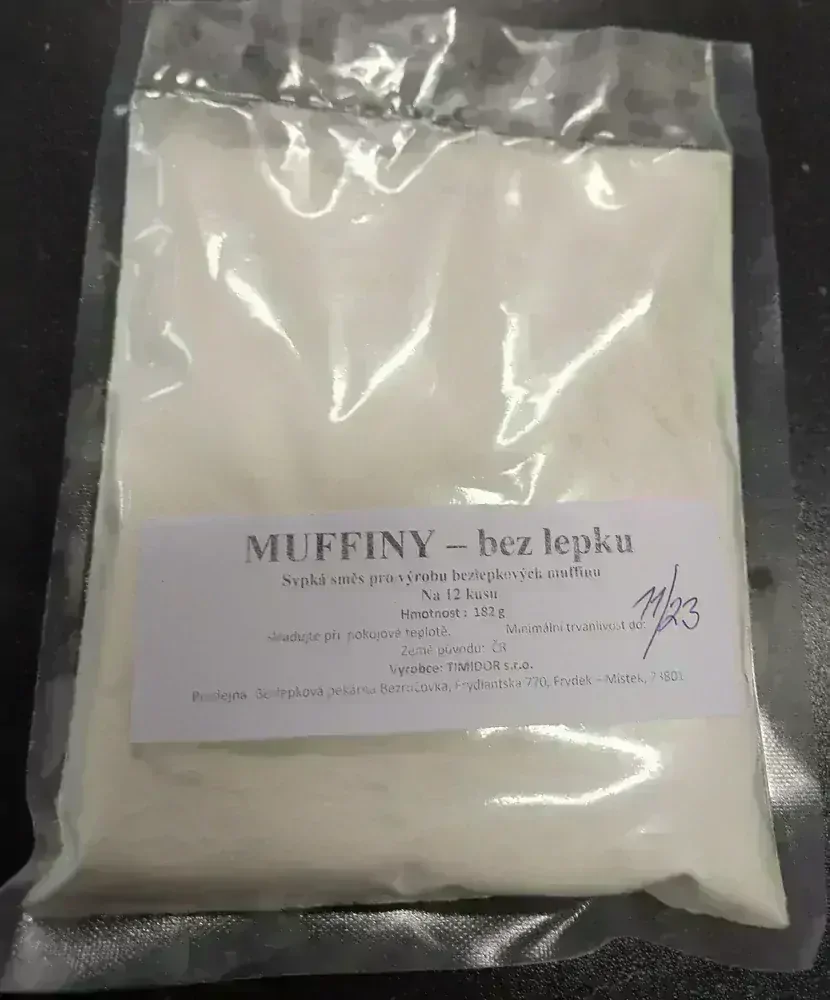 SMĚS NA MUFFINY - bez lepku